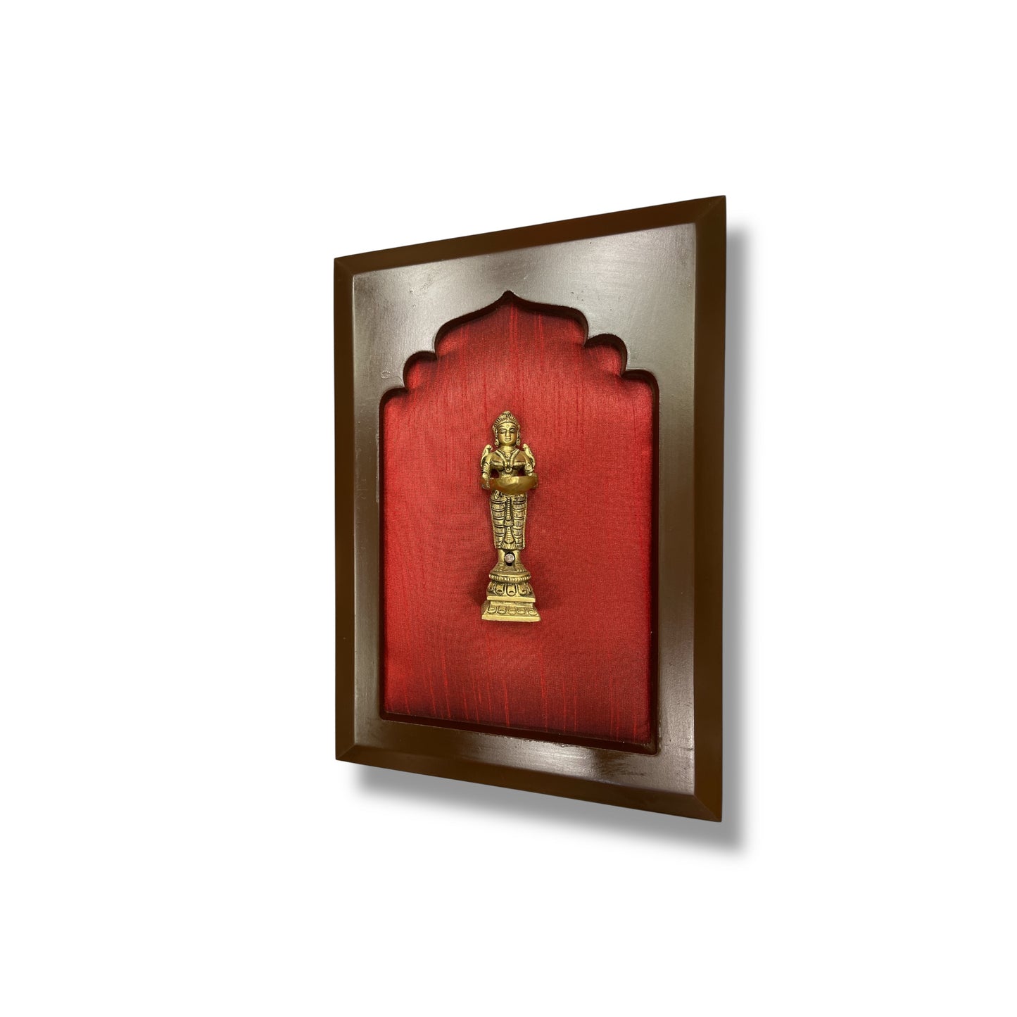 Brass Apsara Wall Hanging – Traditional Indian Art & Home Décor