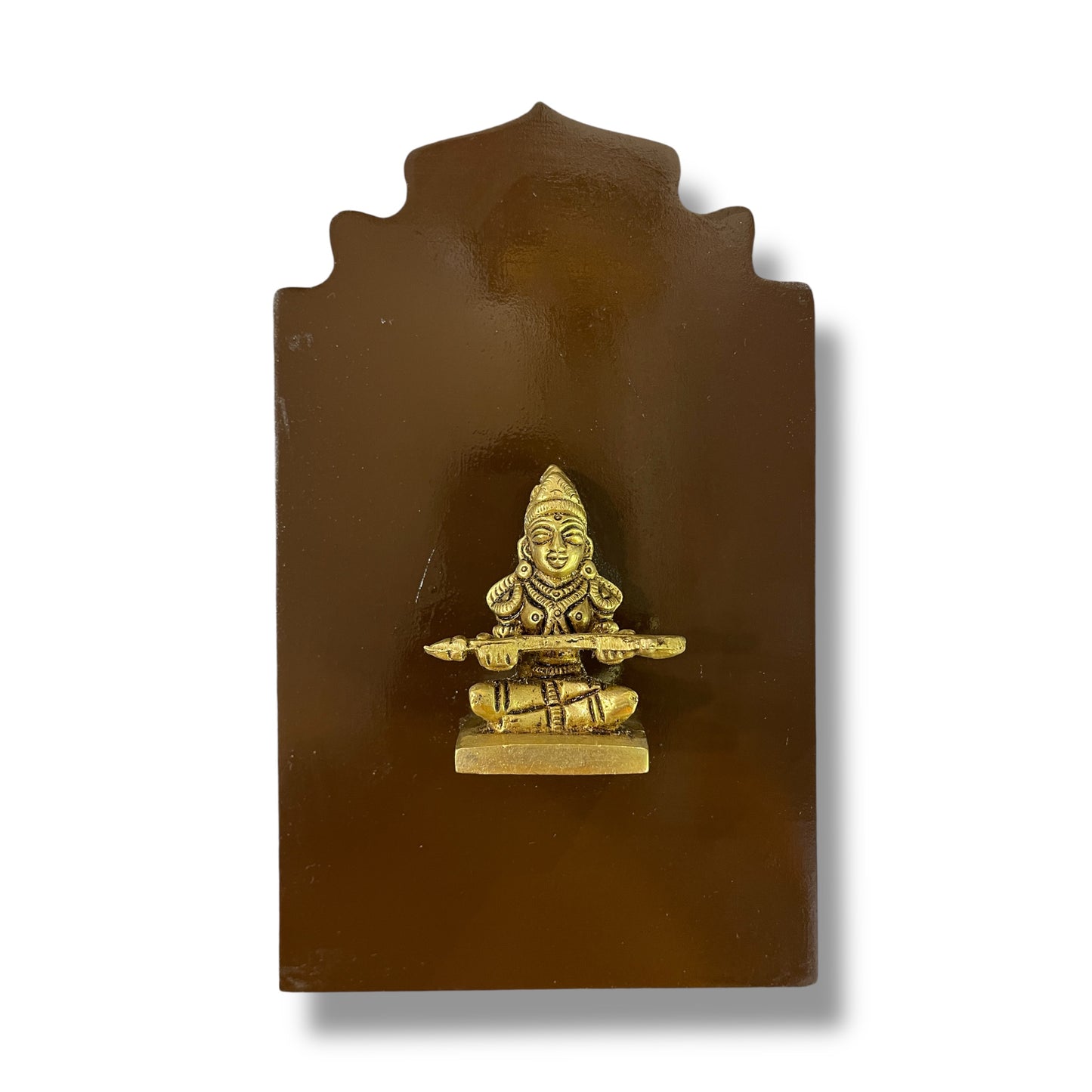 Brass Dashavatara Wall Panel – Ten Incarnations of Lord Vishnu