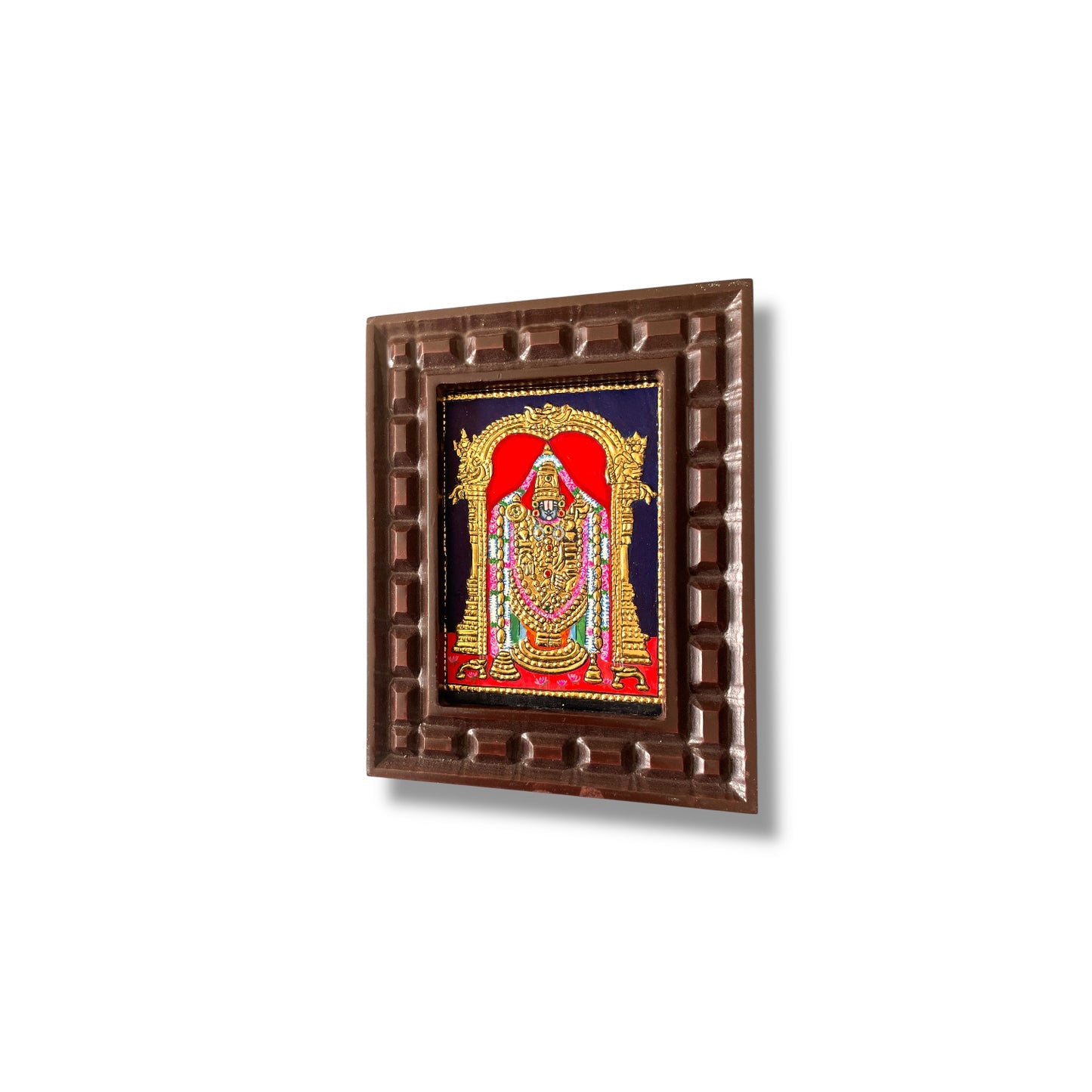 Lord Venkateshwara Tanjore Painting