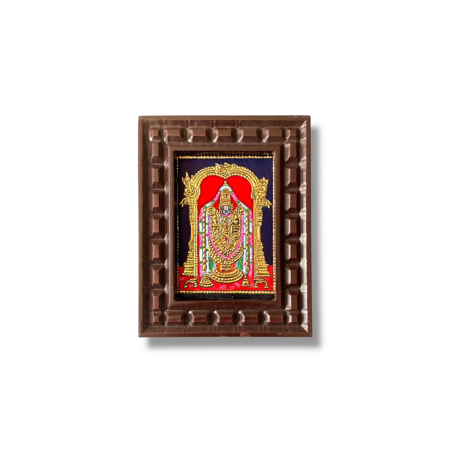 Lord Venkateshwara Tanjore Painting