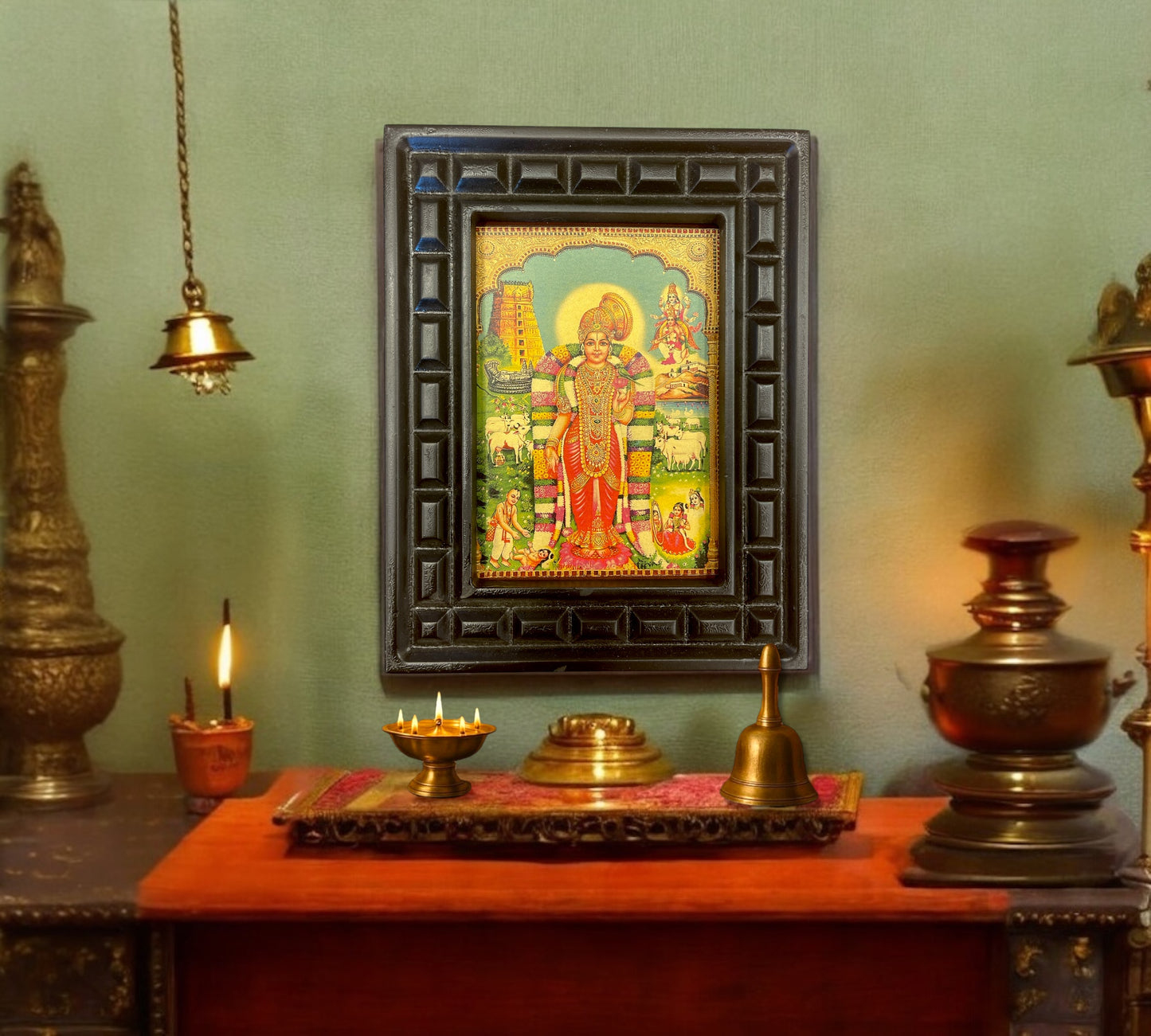 Andalamman - 2 Gold foil artwork