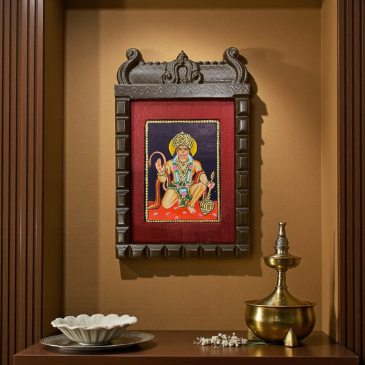 Hanuman Tanjore Painting