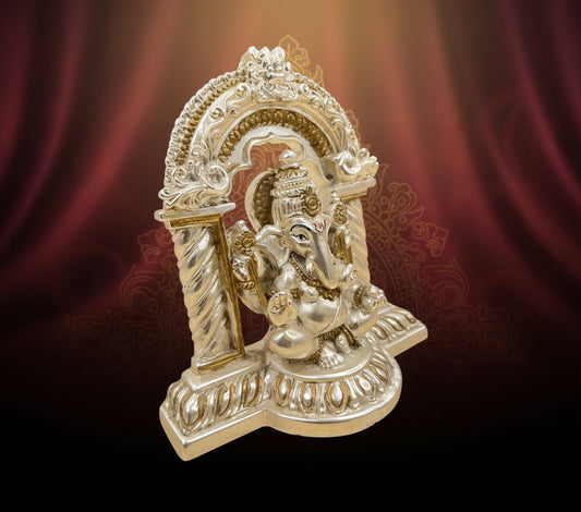 Silver ganesha 1