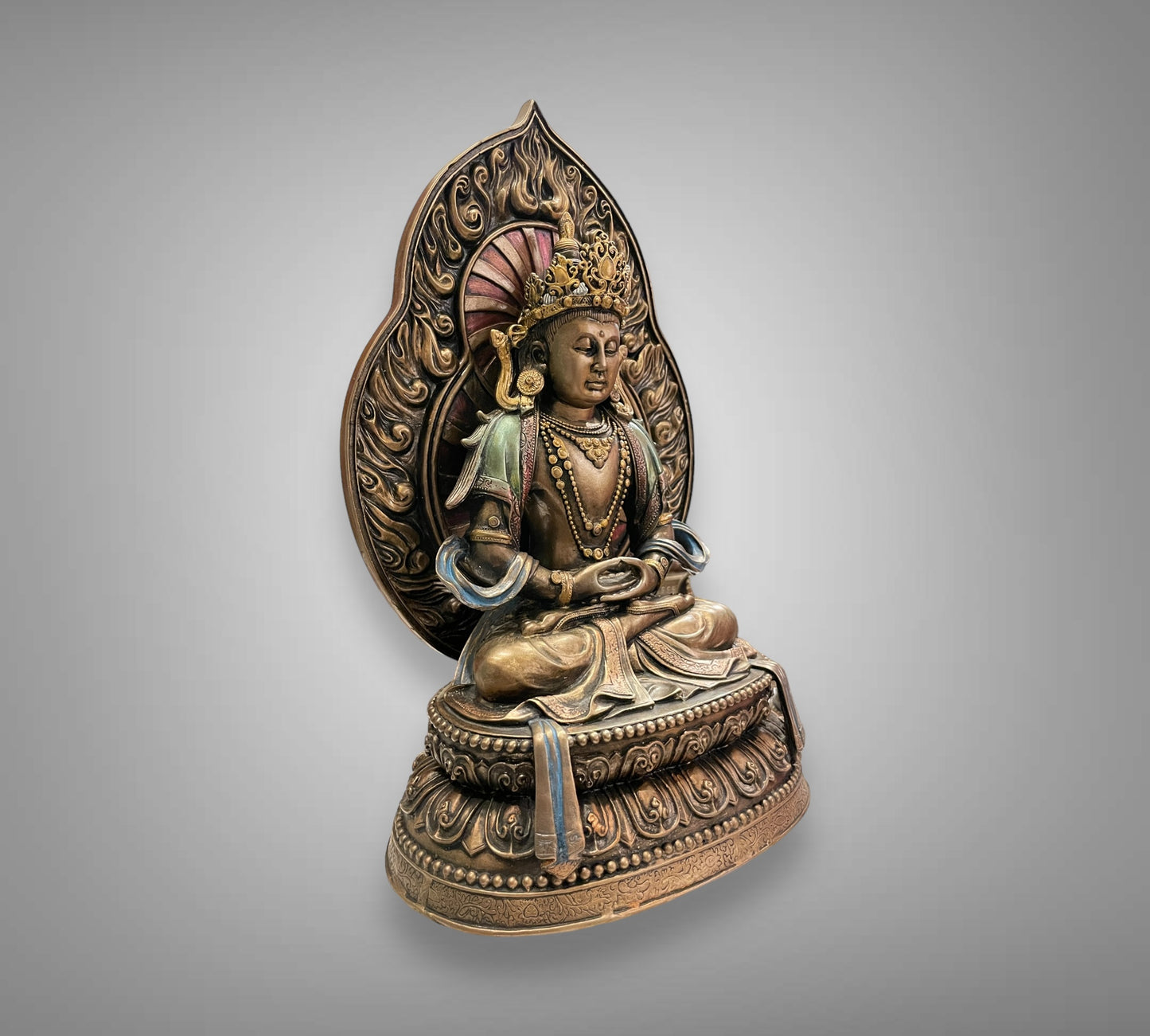 God Statue Crown Buddha