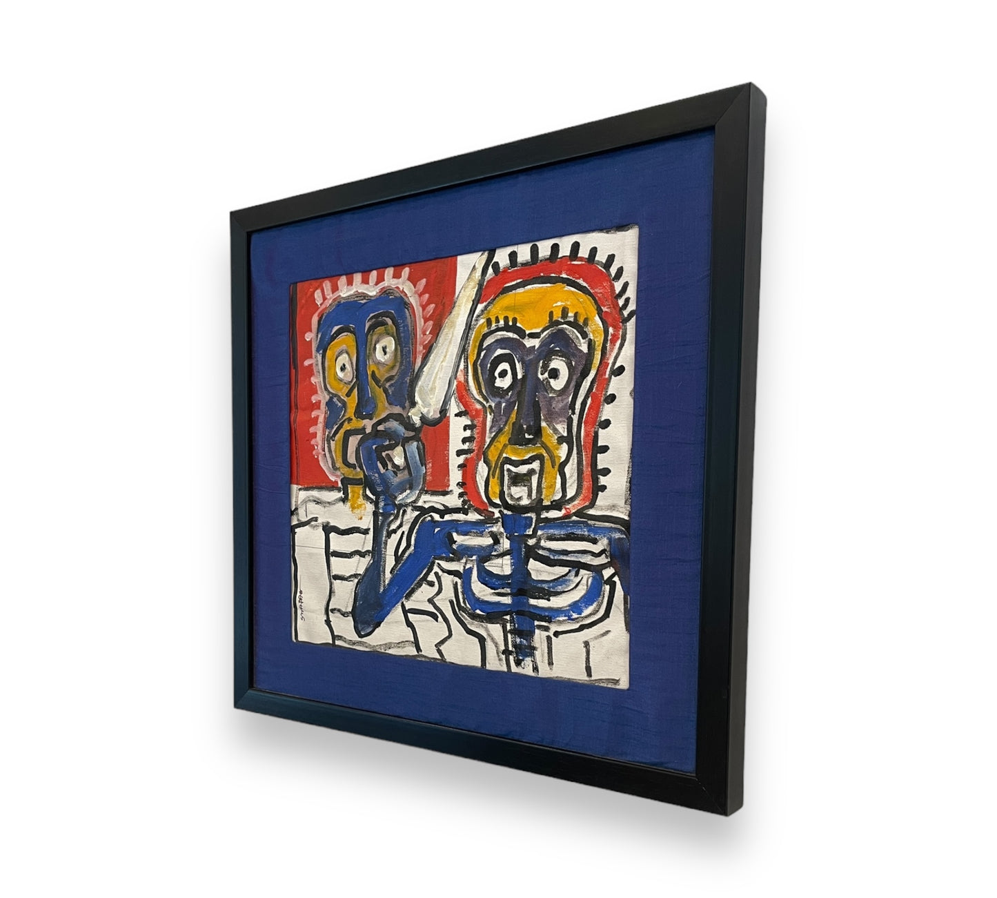 Skeleton Art painted on Canvas - without frame