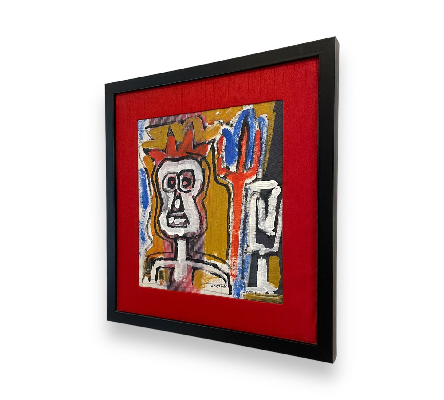 Skeleton Art painted on Canvas - without frame