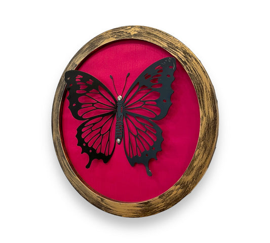 Ethereal Flutter Metal Art Butterfly