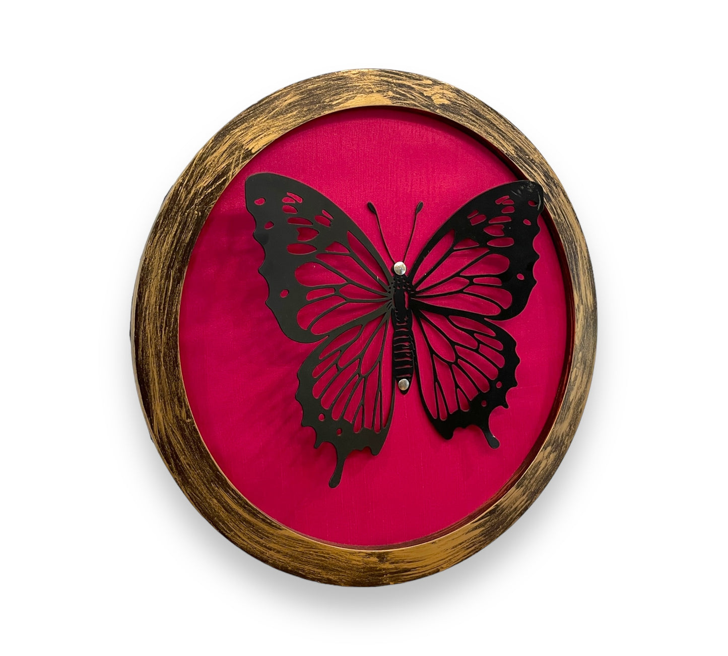 Ethereal Flutter Metal Art Butterfly