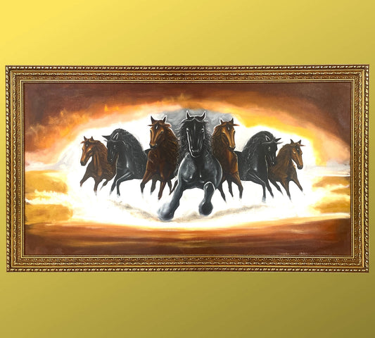 7 Running Horses; Federik World's handsome horse