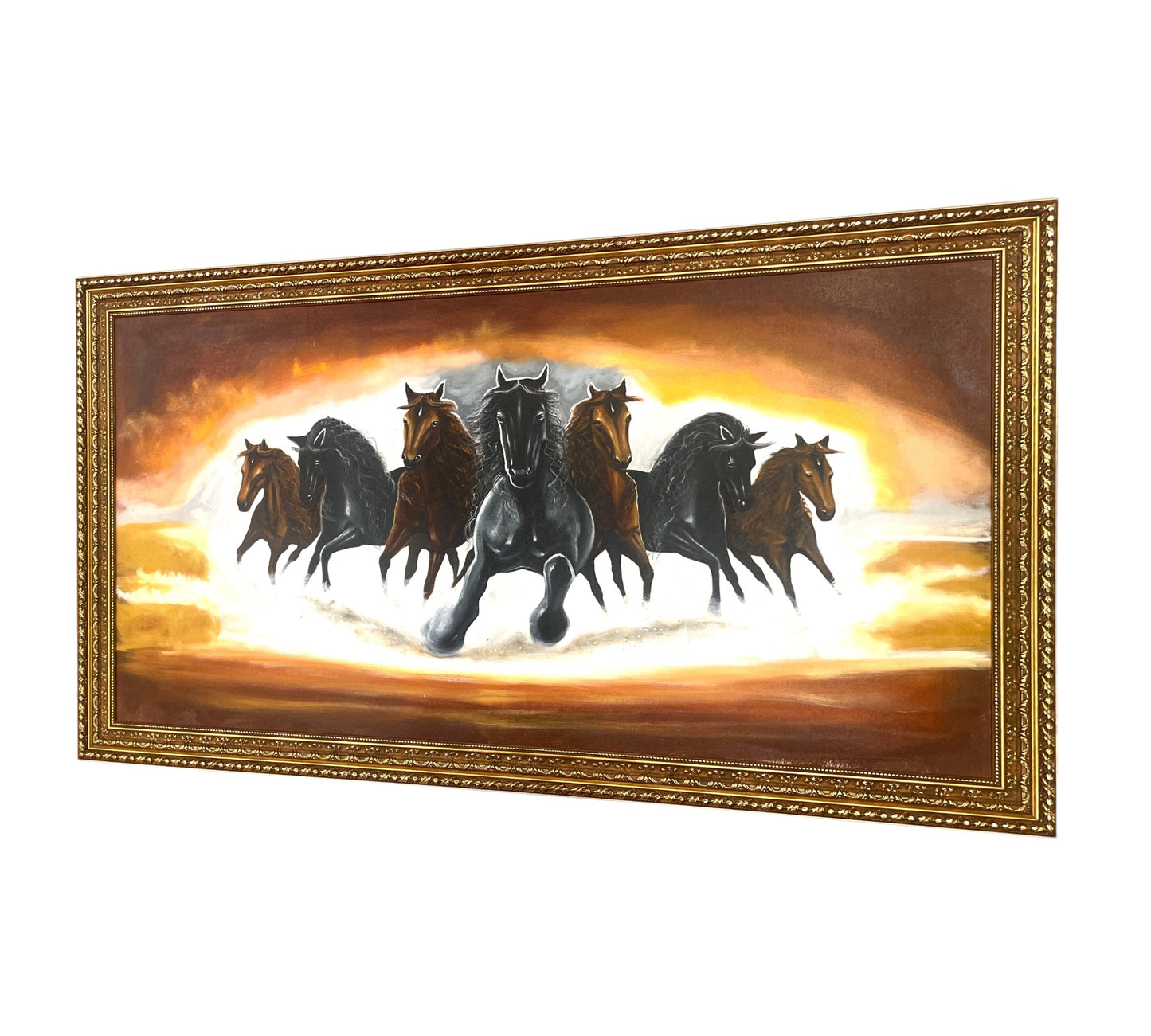 Seven Running Horses; Federik World's handsome horse