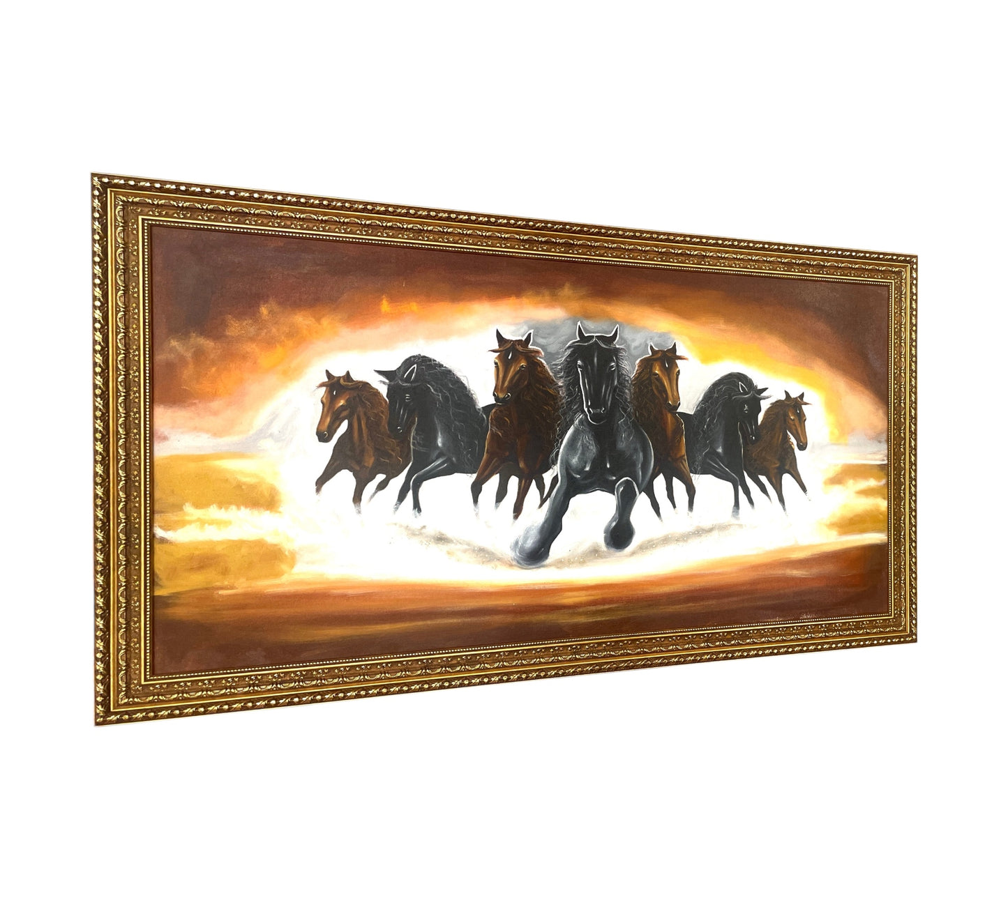 Seven Running Horses; Federik World's handsome horse