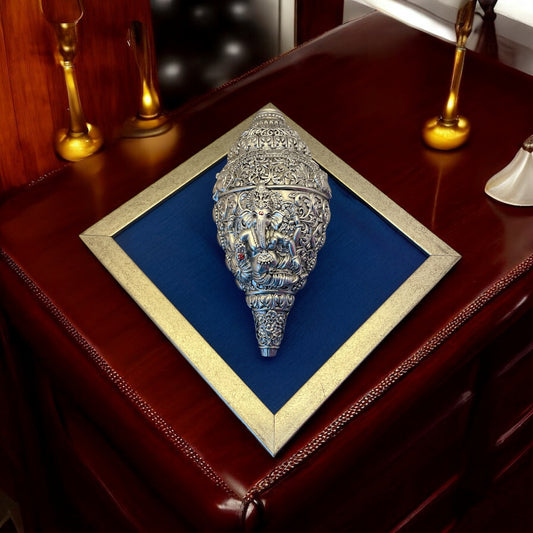 Ganesh Shank Sterling silver plated