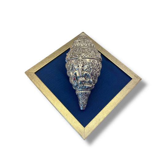 Ganesh Shank Sterling silver plated