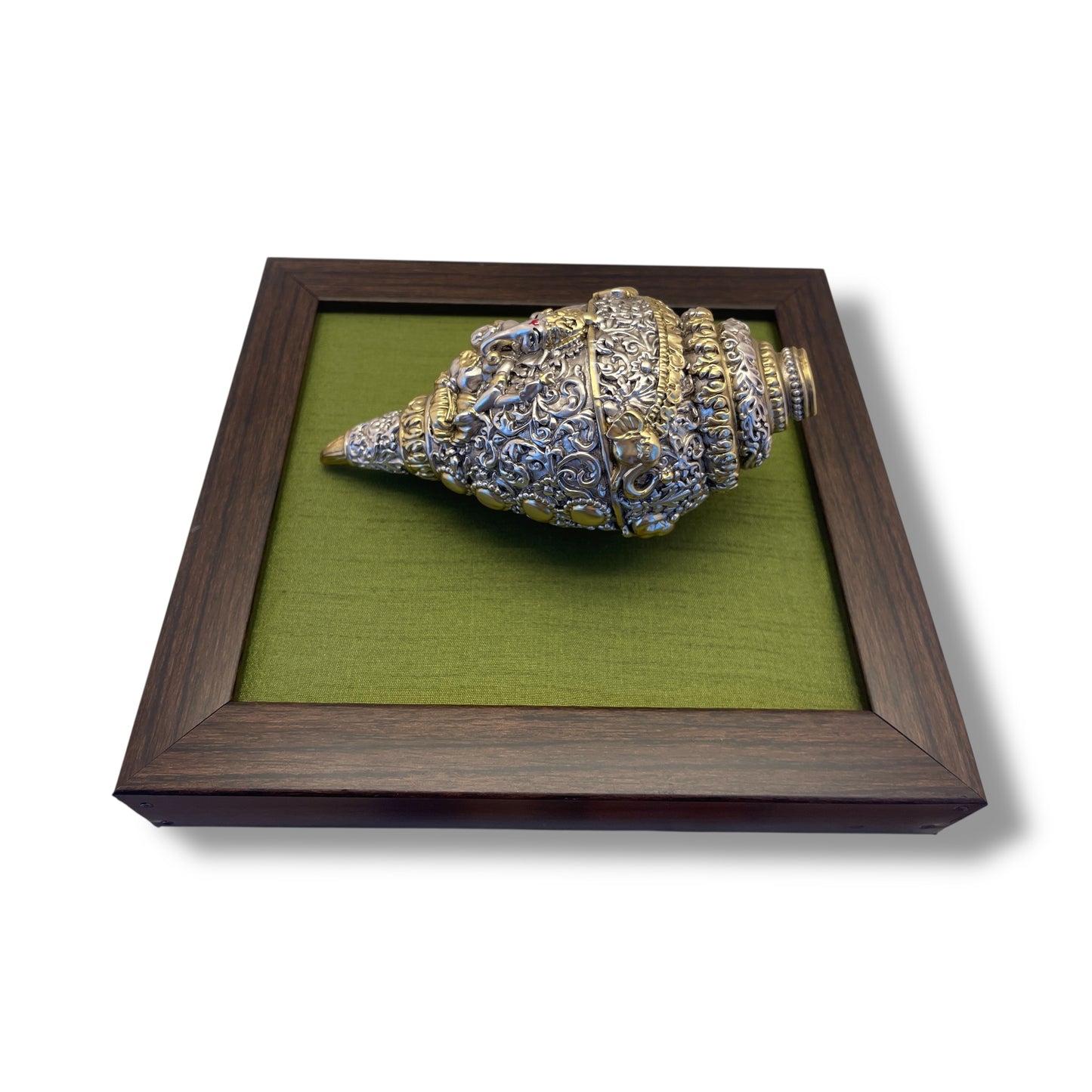 Ganesha Shank Sterling Gold Plated