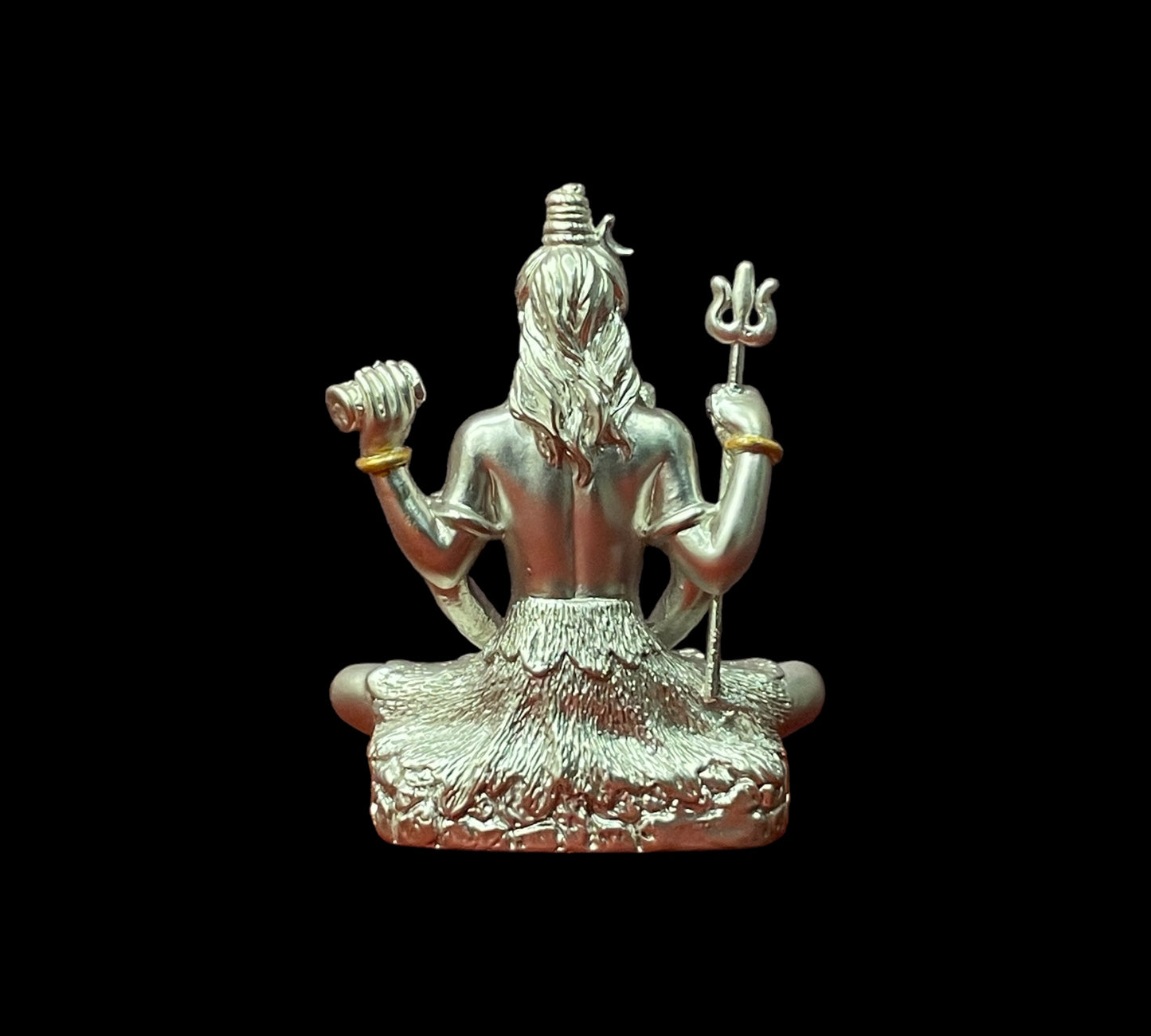 Silver Lord Mahadev Idol