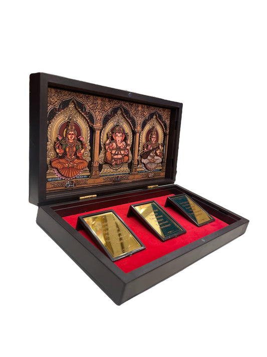 Ganesha Lakshmi Saraswati Pooja Box