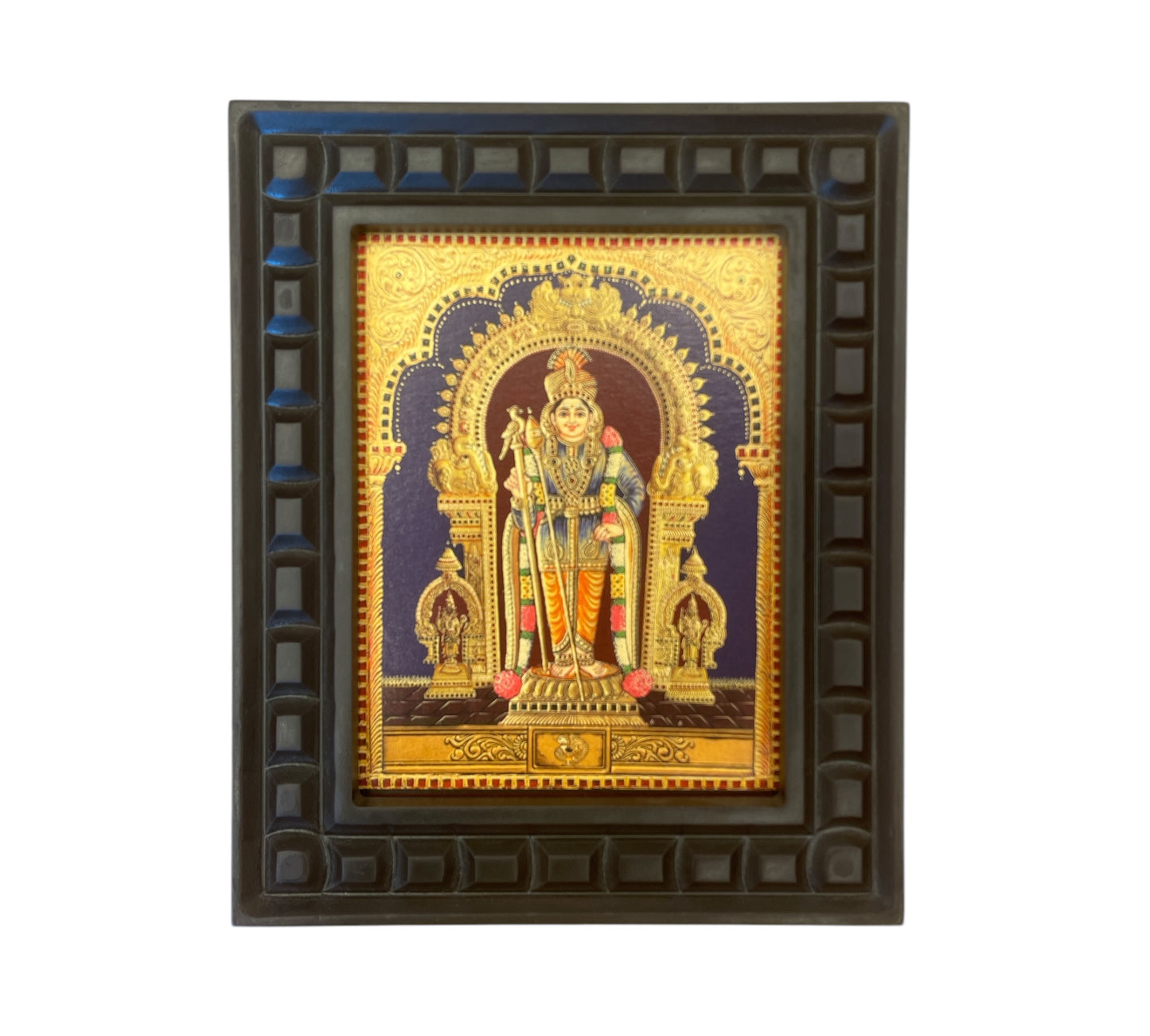 Alagar Gold Leafed Art With Wooden Frames