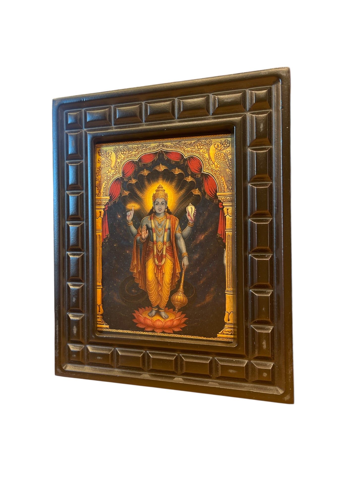 Vishnu -2 gold foiled artwork
