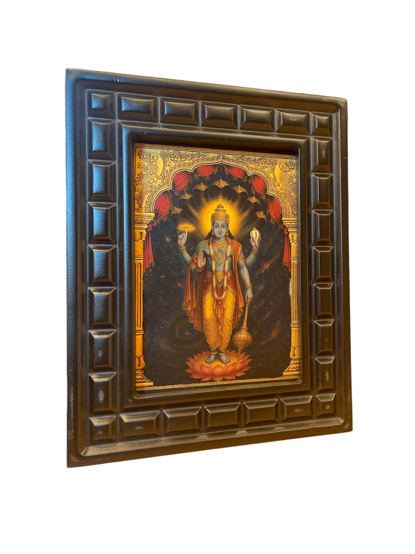 Vishnu -2 gold foiled artwork