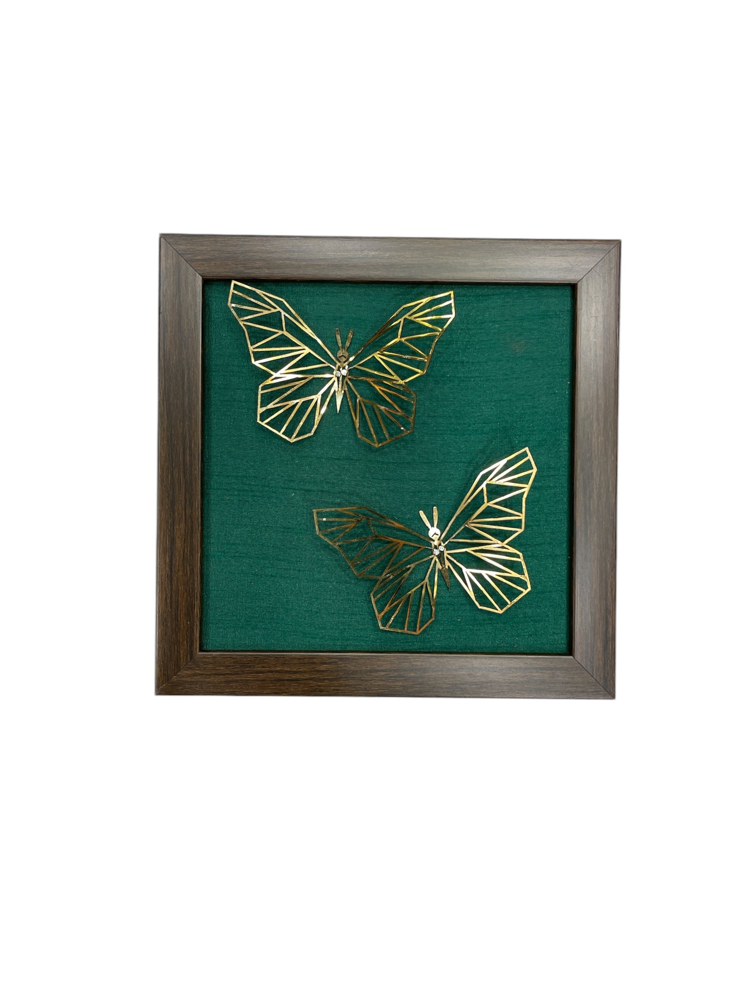 Set of 7 Butterflies with Rainbow Silk Backdrop VIBYOR