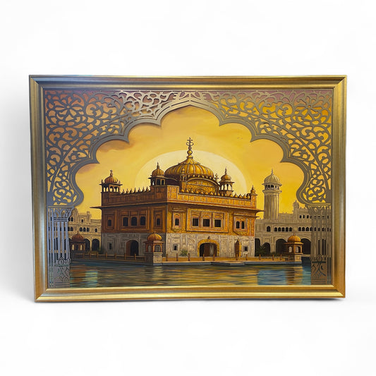 Golden Temple Hand Painting
