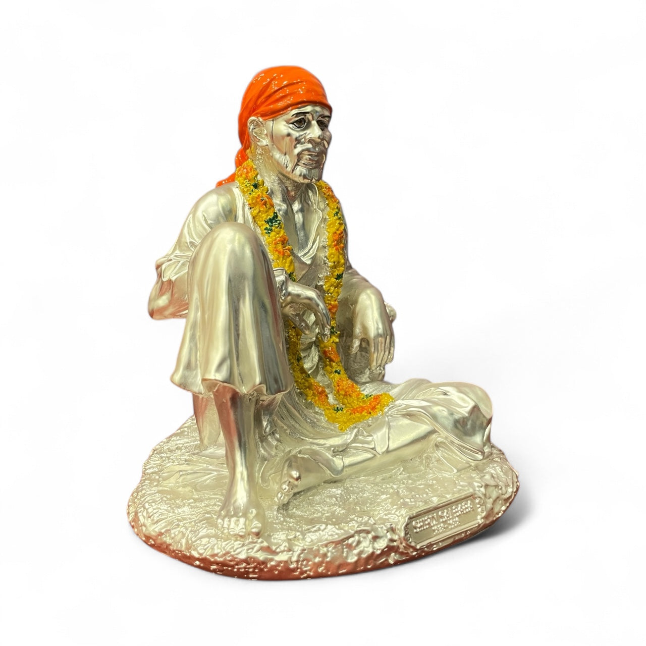Silver Lord Sai Baba Idol