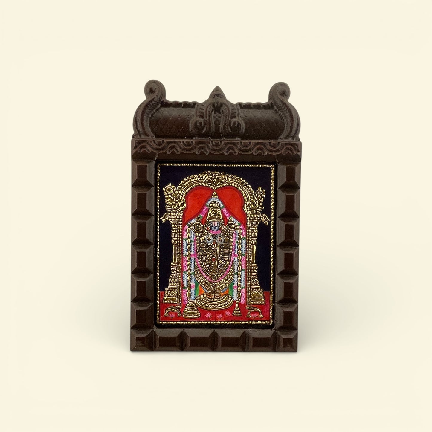 Lord Venkateshwara Tanjore Painting