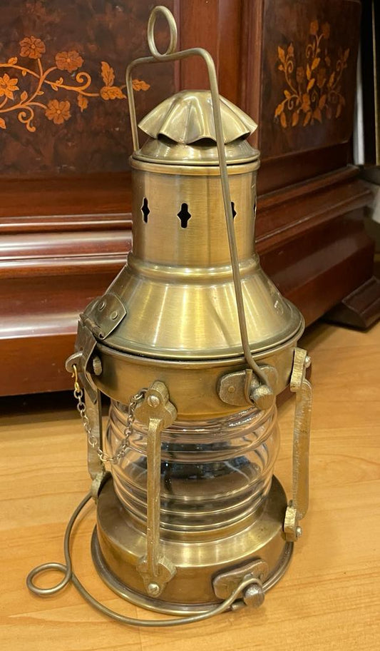 Antique Brass lamp.
