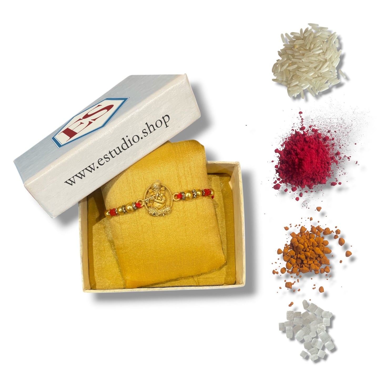 Ganesha Rakhi with Box