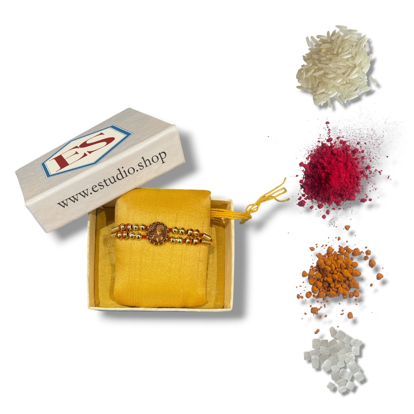 Krishna Rakhi with box