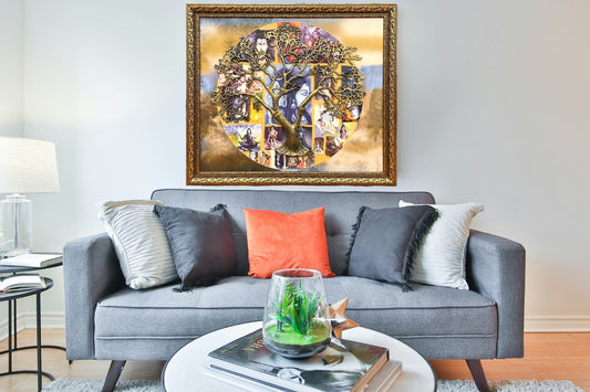 Shiva Art with Kalpavriksha