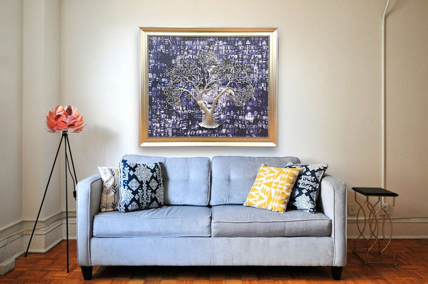 Wall Art Title : A thousand Buddha's