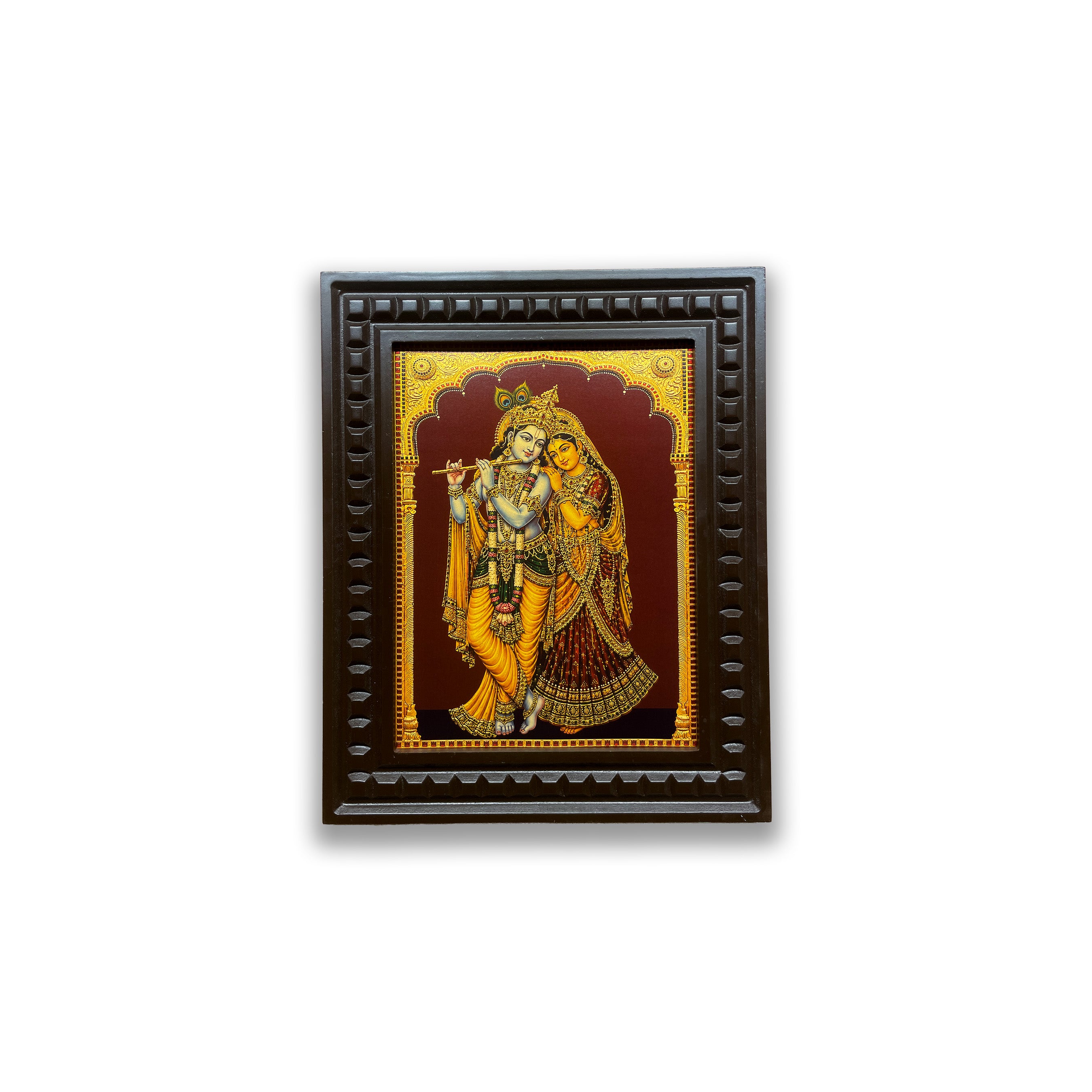 Radha Krishna Gold Leaf Art | Luxury Wall Art & Home Decor – ESTUDIO