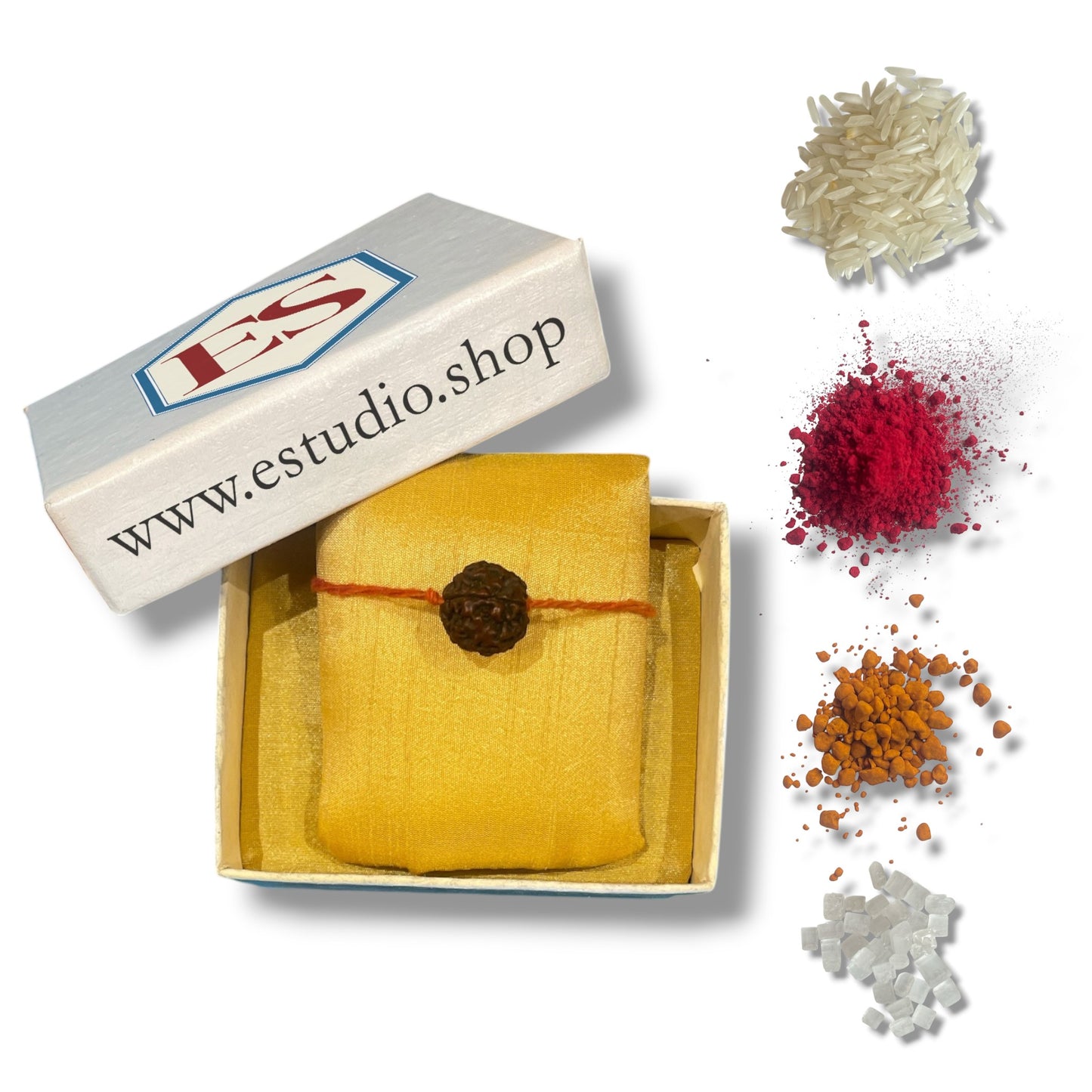 Rudraksh Rakhi with Box