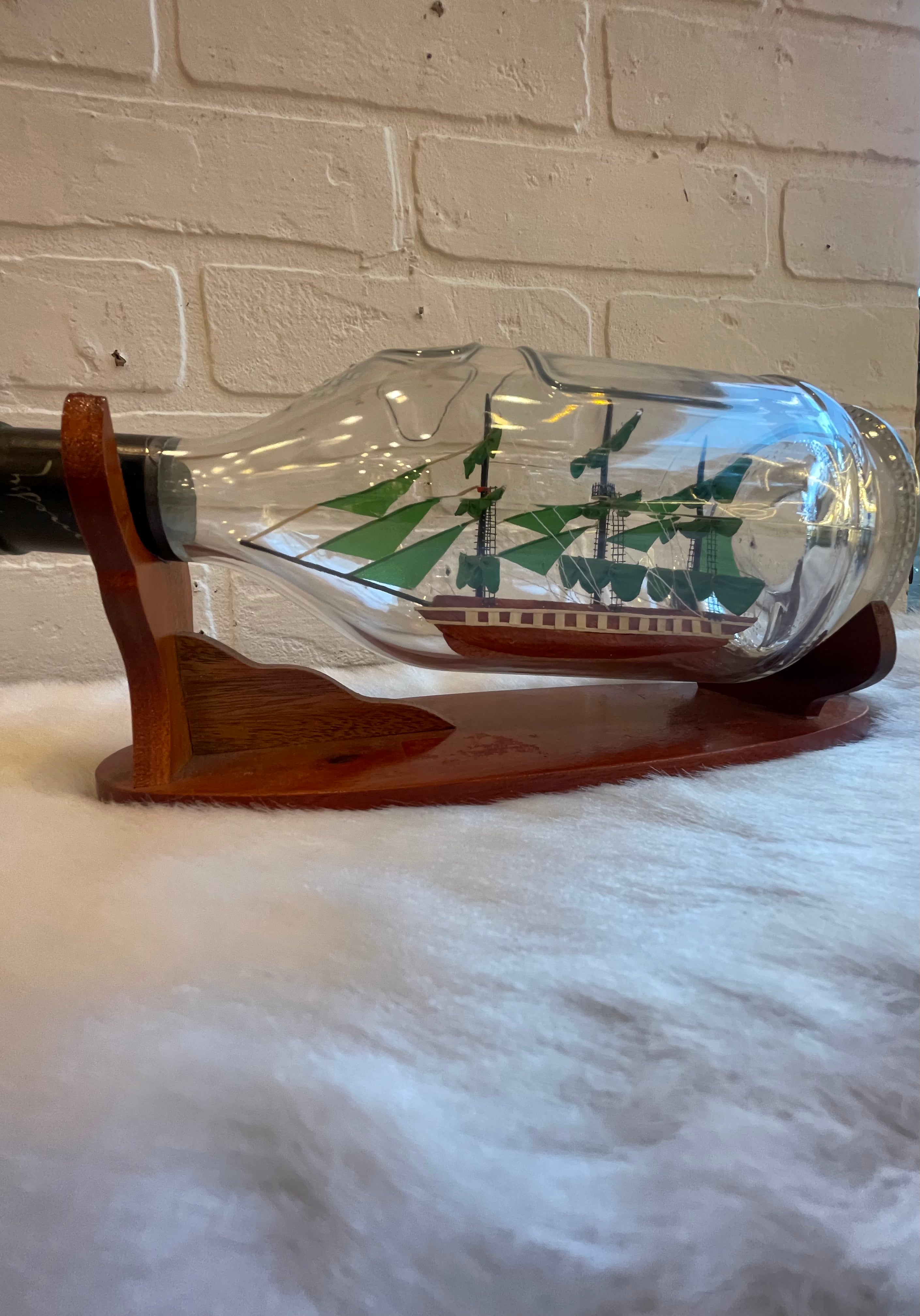 Handcrafted Ship in bottle