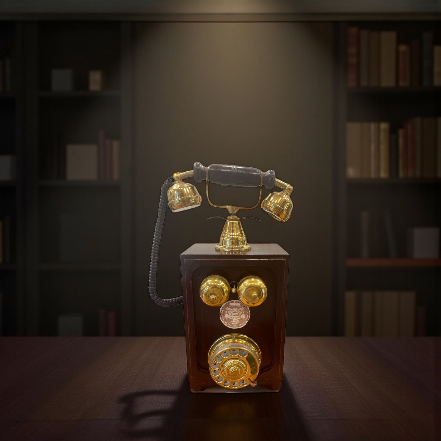 Antique Vintage wooden Telephone - Western Telephone Limited company edition