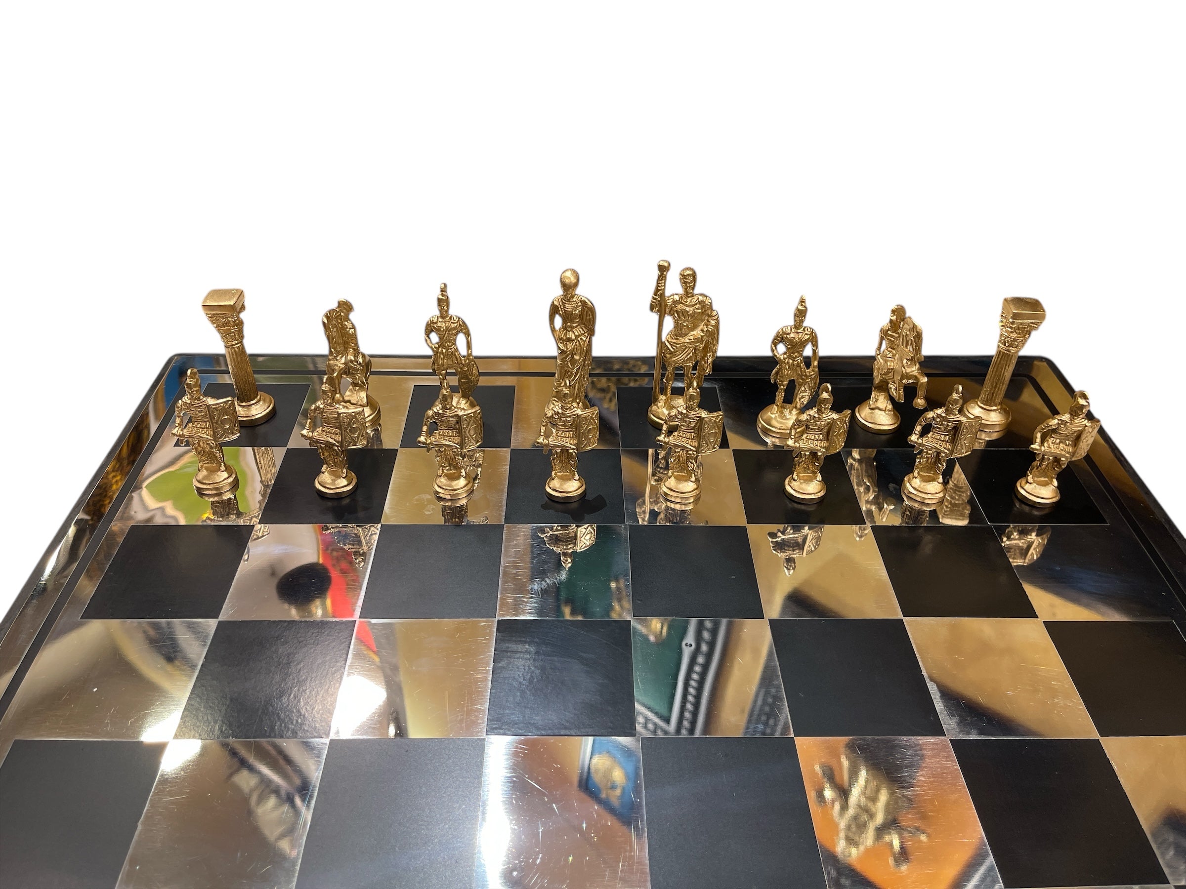Rome Conquest Chess Set (metal)