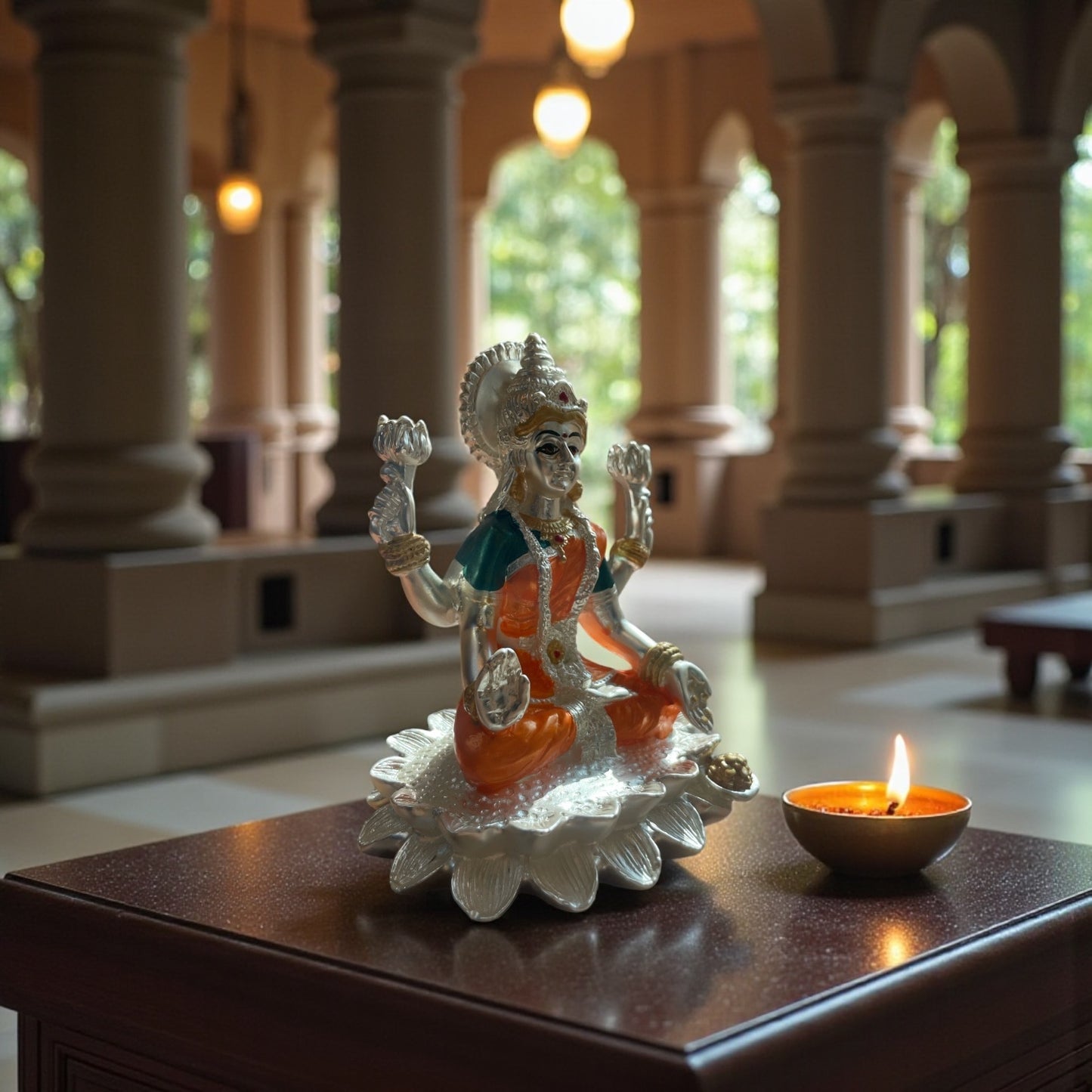 Lakshmi sterling Silver Orange