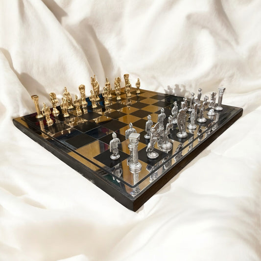Rome Conquest Chess Set (metal)