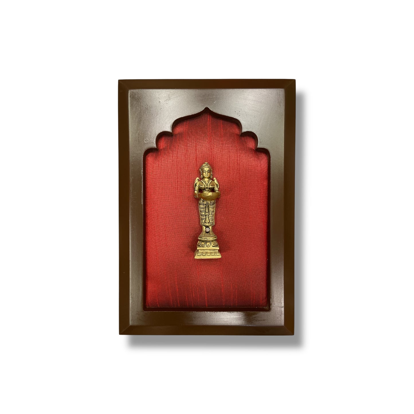 Brass Apsara Wall Hanging – Traditional Indian Art & Home Décor
