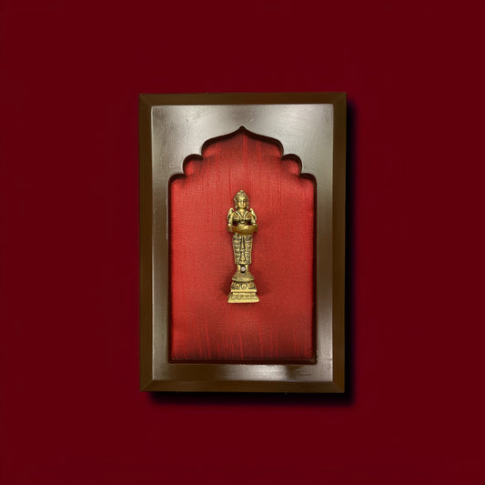 Brass Apsara Wall Hanging – Traditional Indian Art & Home Décor