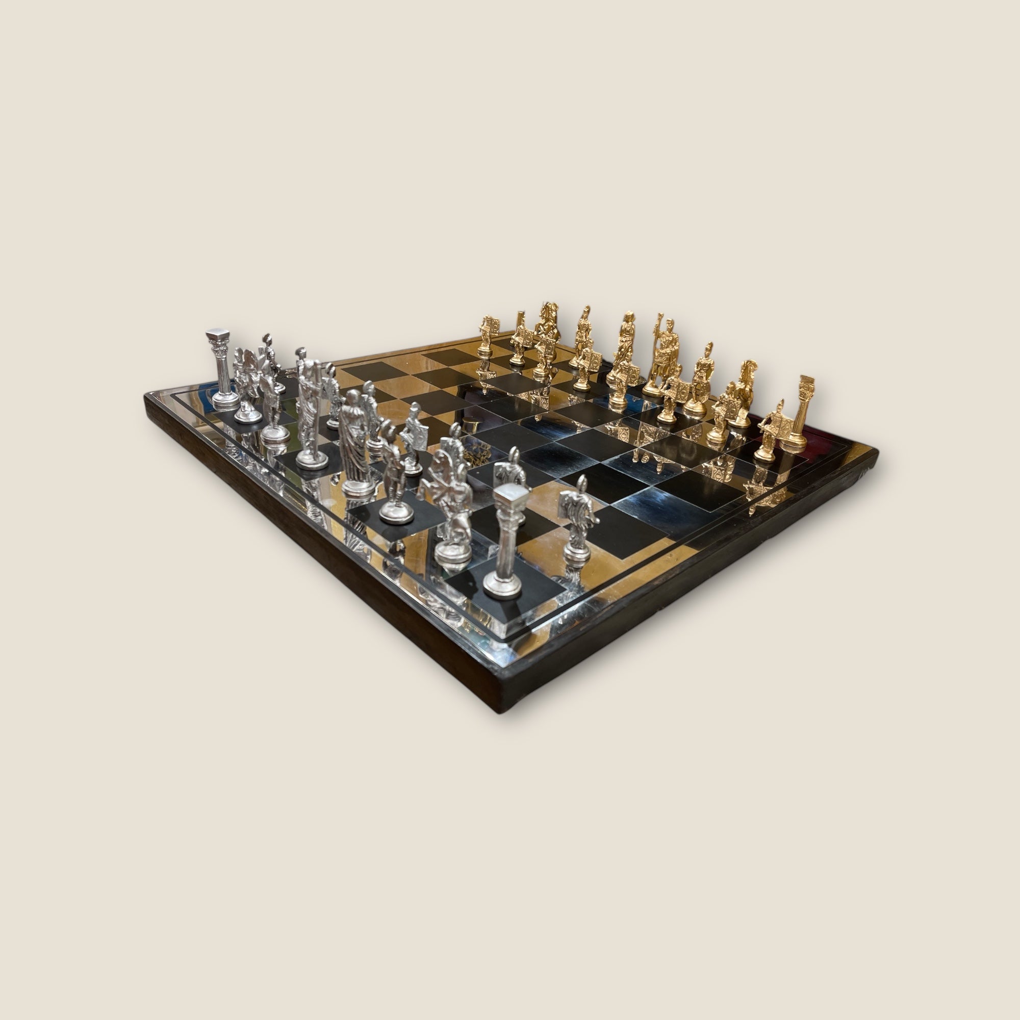 Rome Conquest Chess Set (metal)