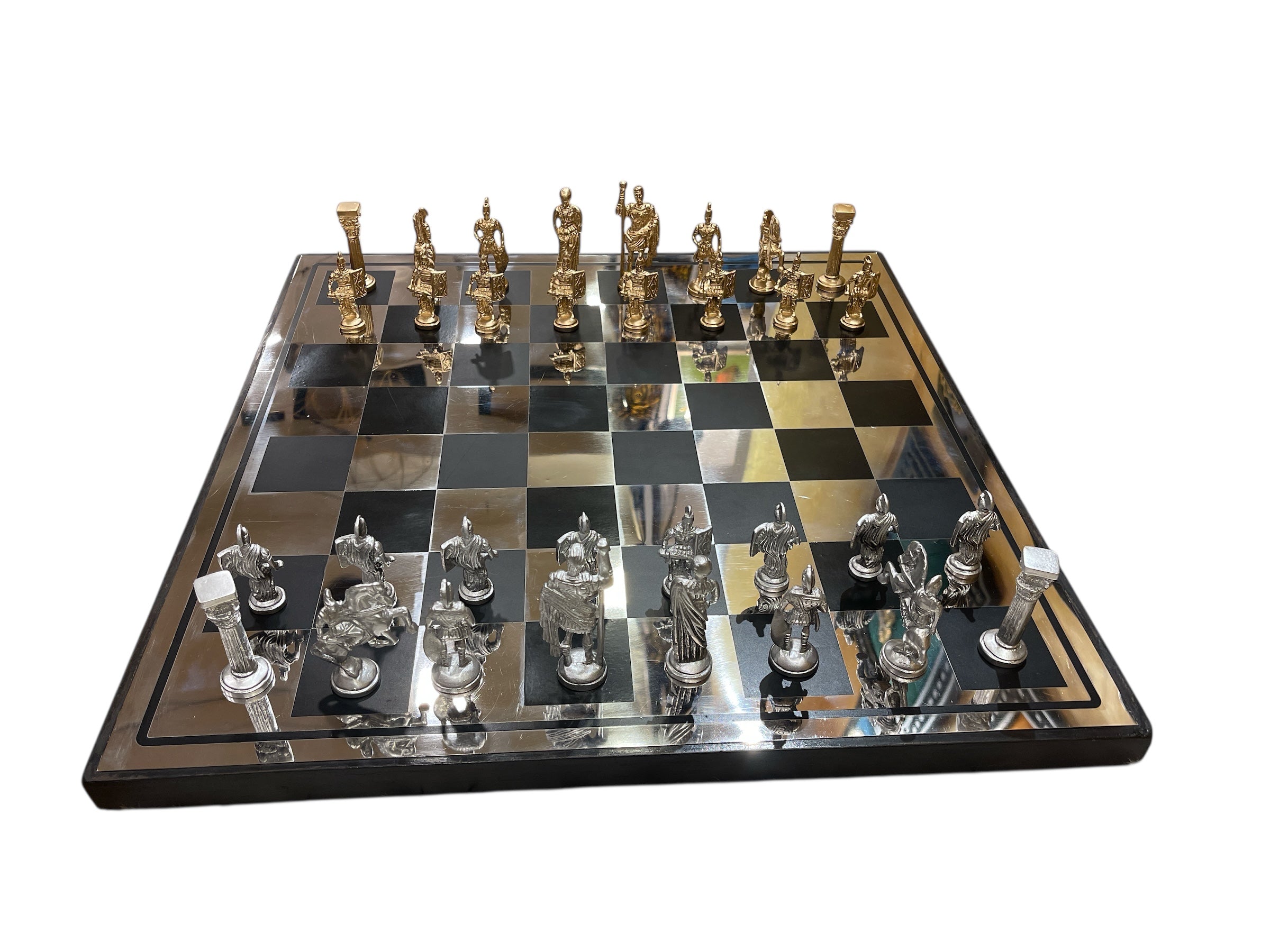 Rome Conquest Chess Set (metal)