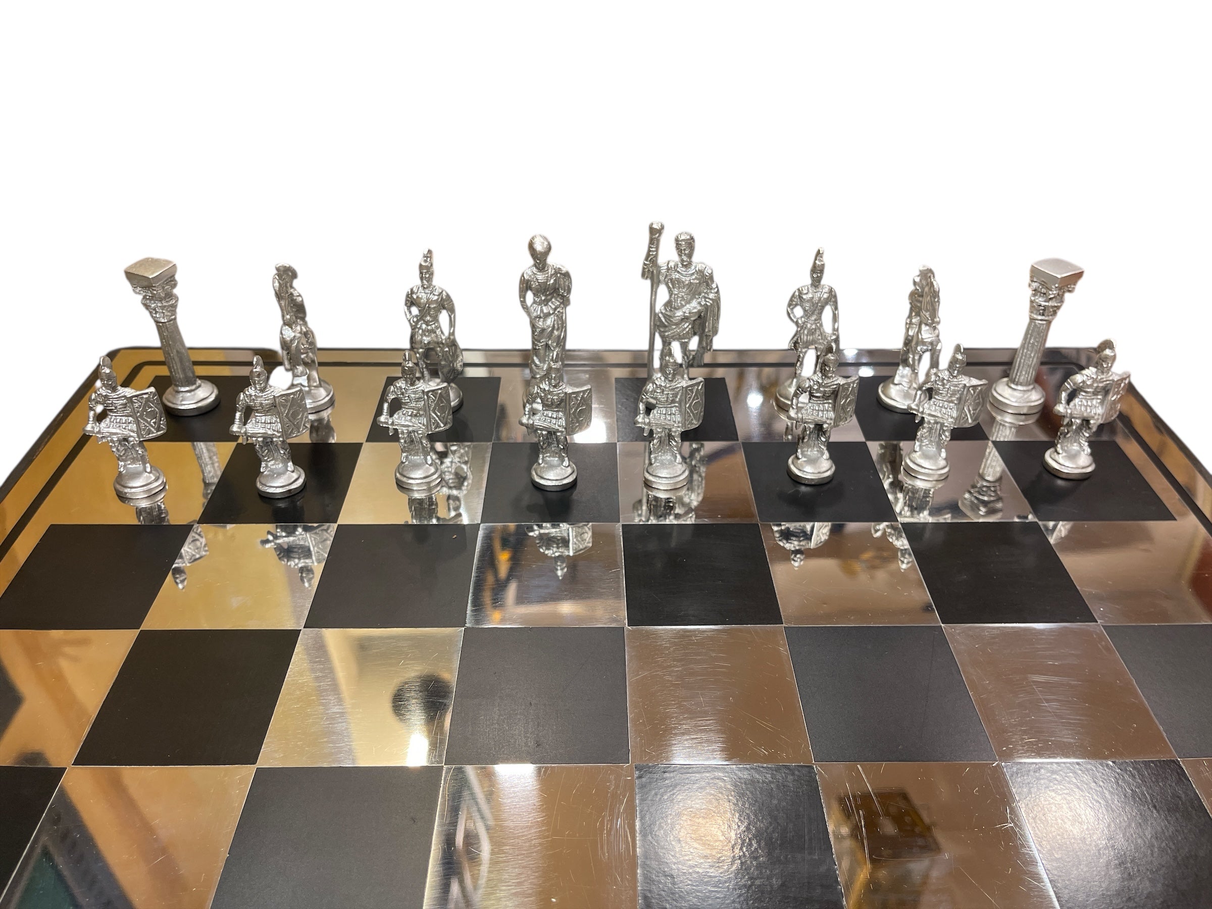 Rome Conquest Chess Set (metal)