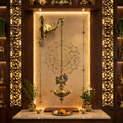 Brass Elephant & Peacock Deepa | Luxury Wall Hanging Oil Lamp for Pooja Room Decor