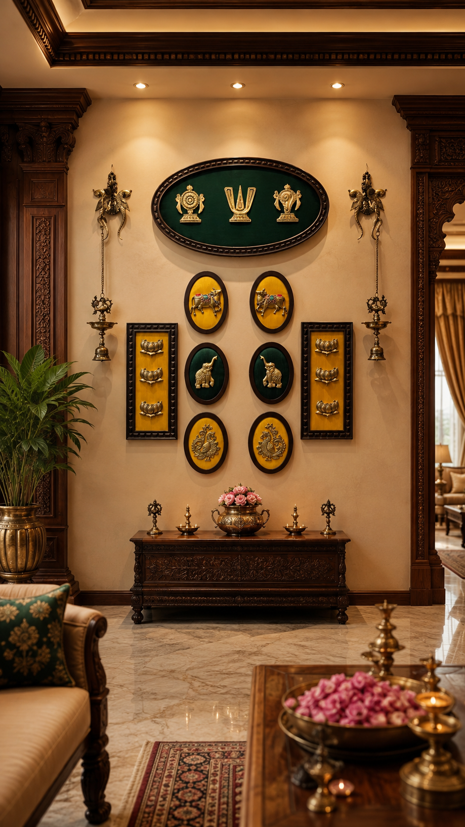 Brass Wall Art ,The Grand Heritage Brass Wall Ensemble