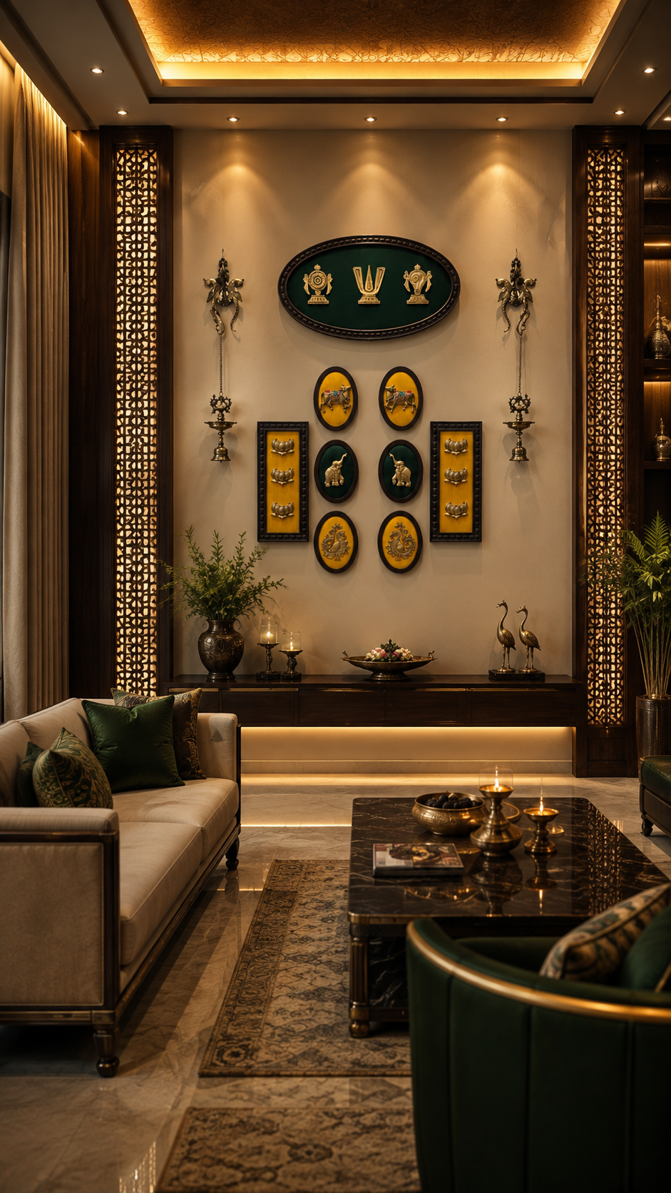 Brass Wall Art ,The Grand Heritage Brass Wall Ensemble