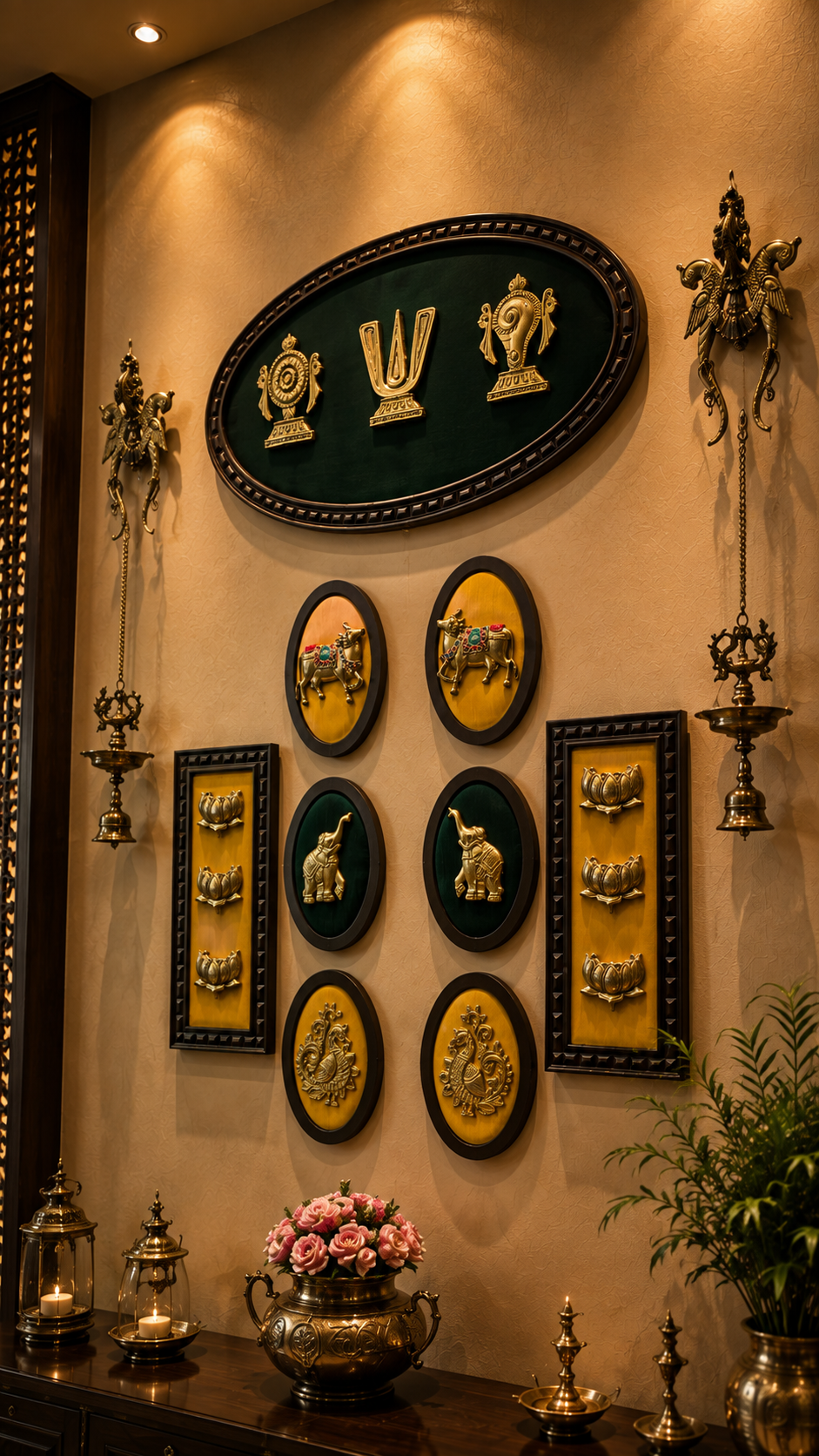 Brass Wall Art ,The Grand Heritage Brass Wall Ensemble