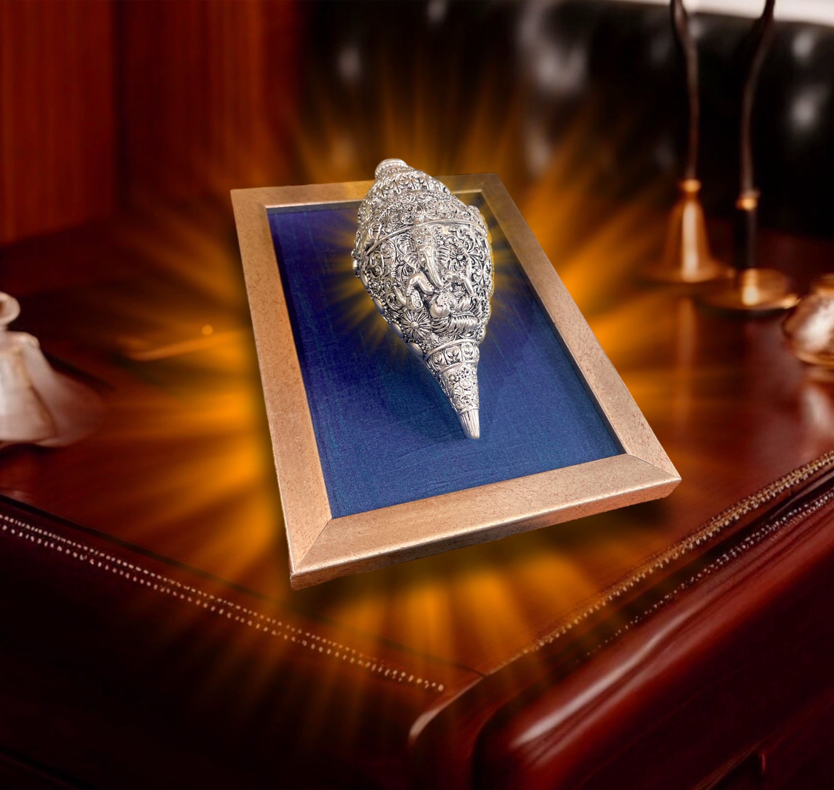 Ganesha Shank Sterling silver plated