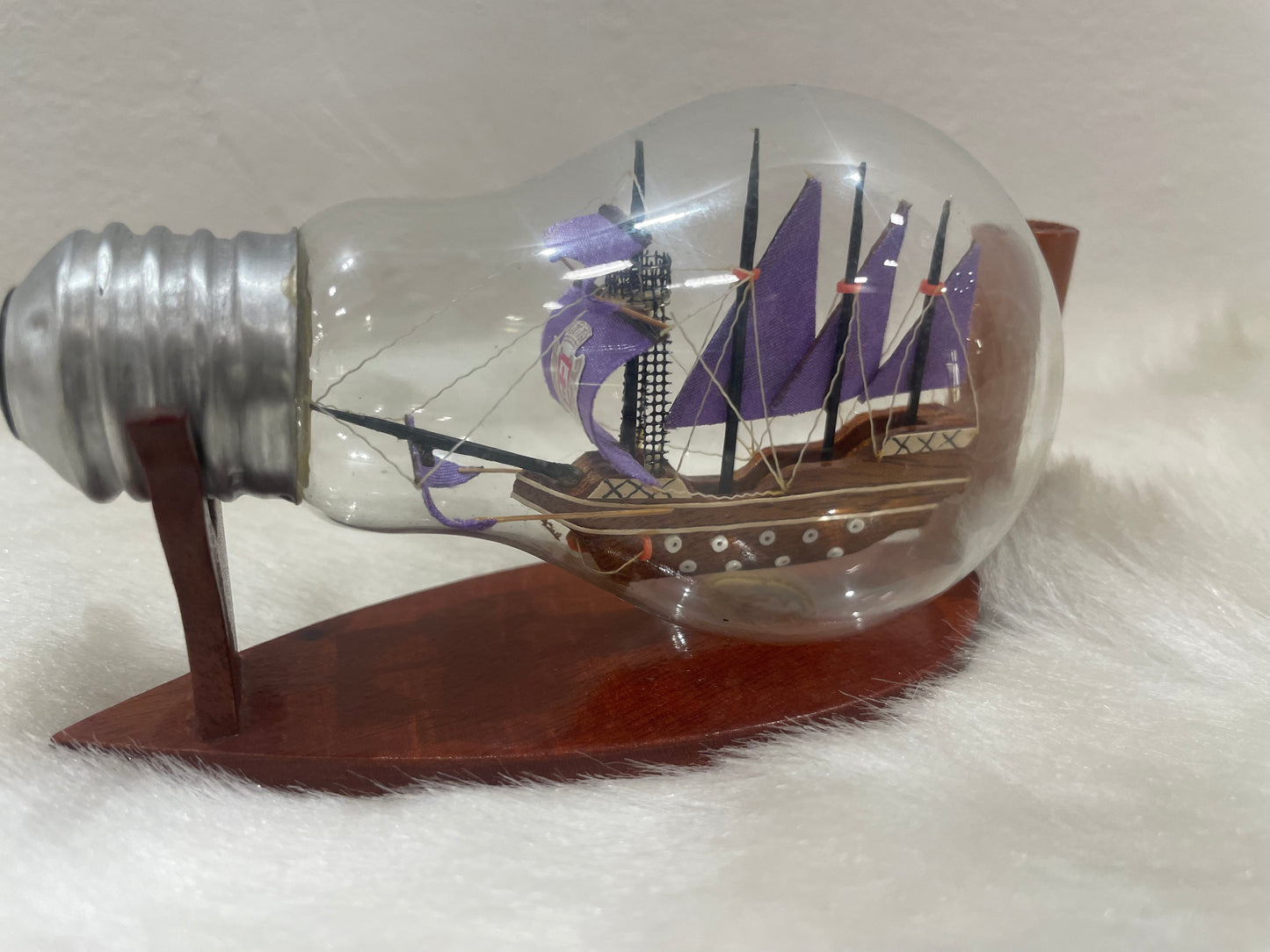 Ship inside the bulb